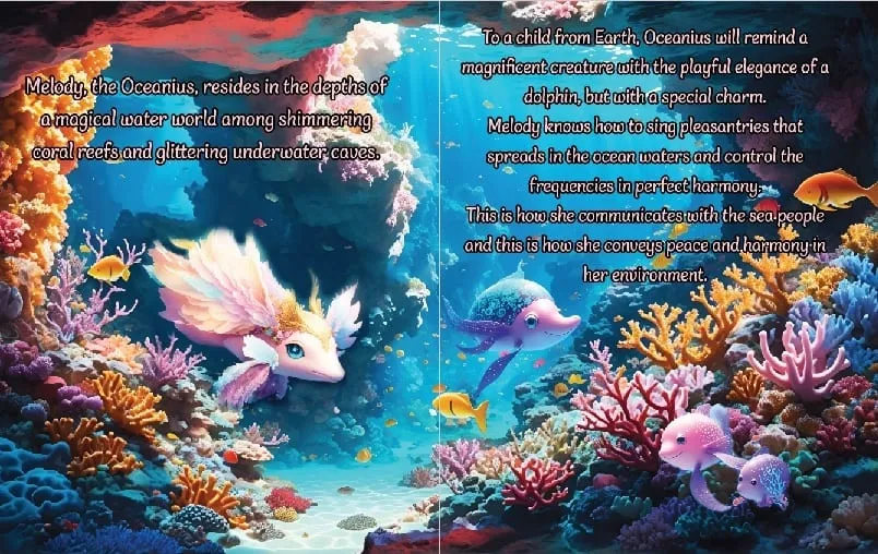כפולת עמודים מתוך הספר הגלים של אושייאנוס